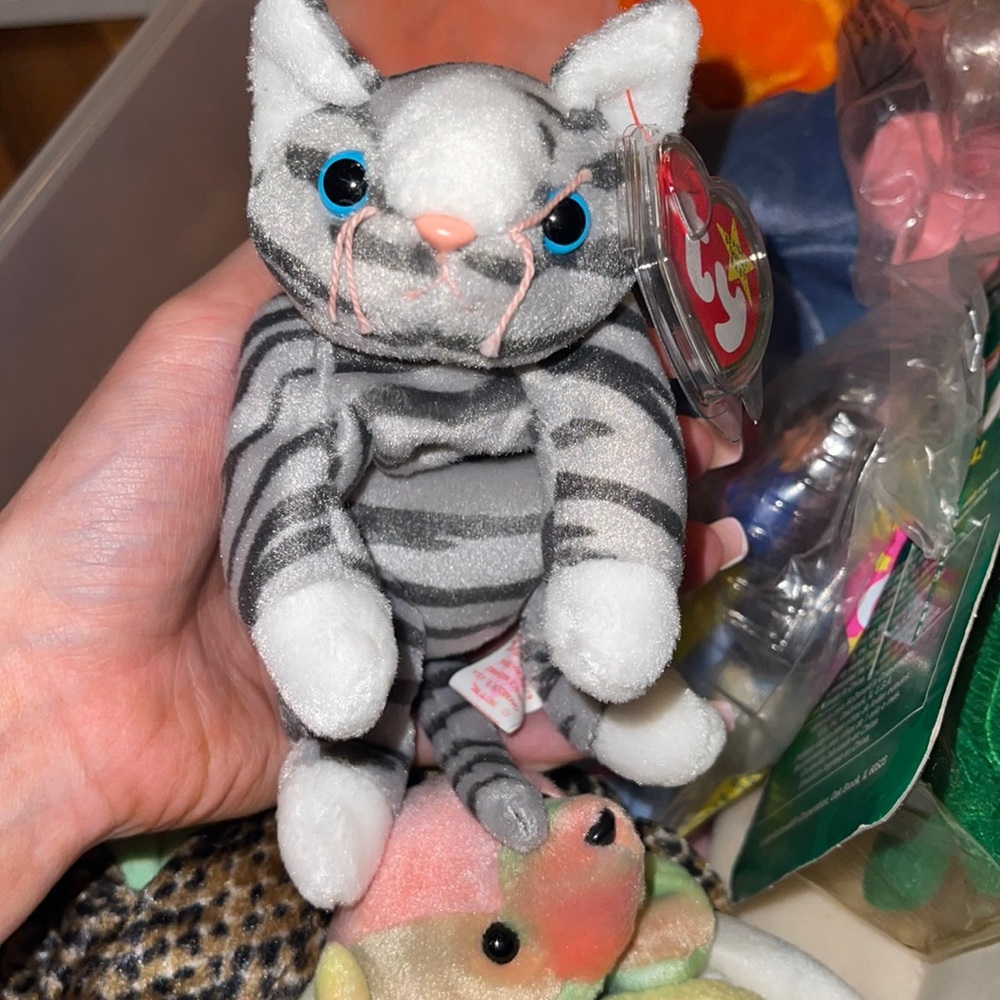 Prance cat beanie baby